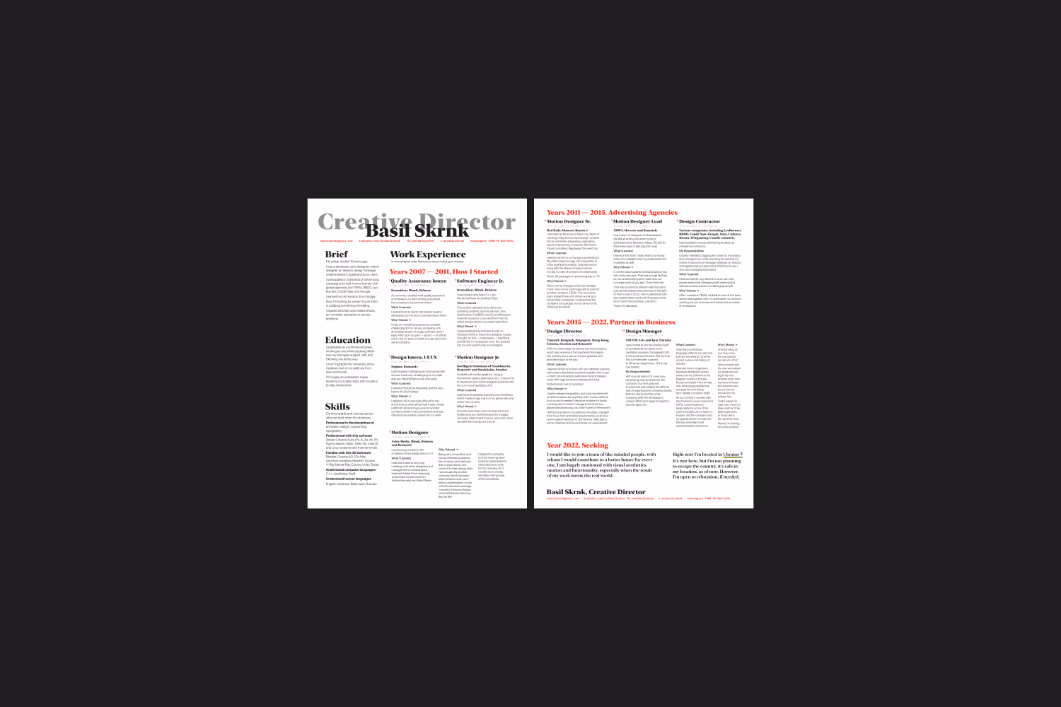 Designing a Proper(er) Résumé