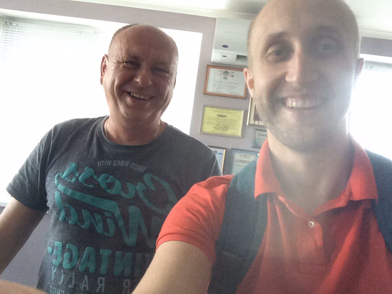 Rostyslav T. and me